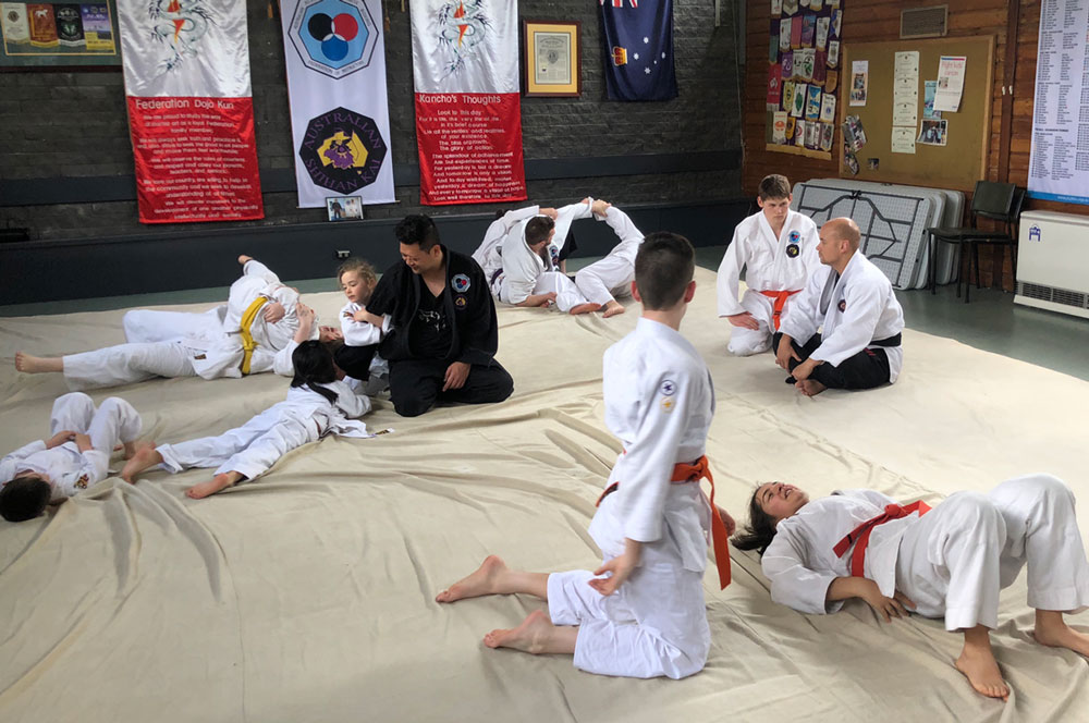 mighty mites learning groundwork grappling